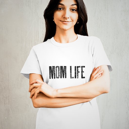 T-shirt Maman mignonne Vie Nouvelle maman
