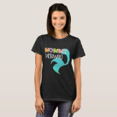 T-shirt Maman & Mini Sirène Matching Parent Enfant Maman B (Devant entier)