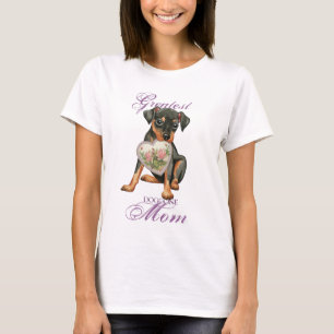 T-shirt Maman minimum de coeur de Pin