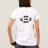 T-shirt Maman MinPin (Dos)