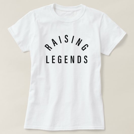 T-shirt Maman moderne | Raising Legends Mère's Day Cadeau (Design devant)