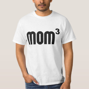 T-shirt Maman Mom3 cubée exponentiellement