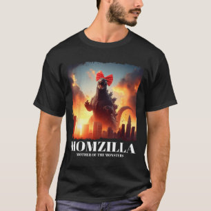 T-shirt Maman Momzilla de monstres rétro vintage