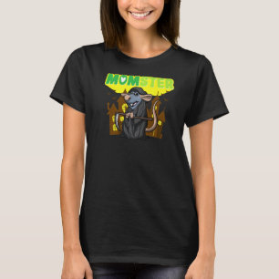 T-shirt Maman Monstre Maman Scary Halloween Maman Creepy C