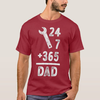 T-shirt Maman Nouveau papa pour la première fois à planifi