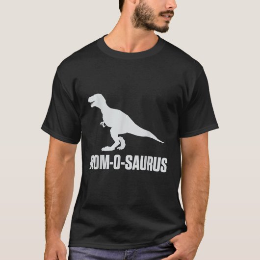 T-shirt Maman O Saurus Dinosaur cadeau d'anniversaire pour (Devant)