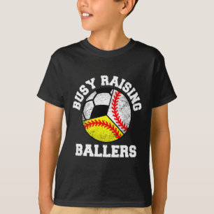 T-shirt Maman Occupee A Elever Des Byllers Drôle De Byseby