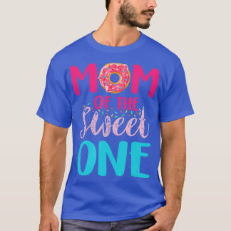 T-shirt Maman Of Sweet One Donut Lover Mère Day