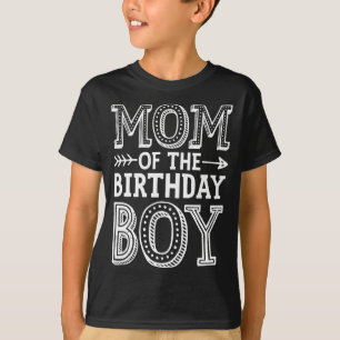 T-shirt Maman of the Birthday Boy Funny Mother Mama Family