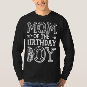 T-shirt Maman of the Birthday Boy Funny Mother Mama Family