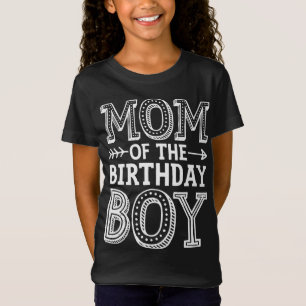 T-Shirt Maman of the Birthday Boy Funny Mother Mama Family