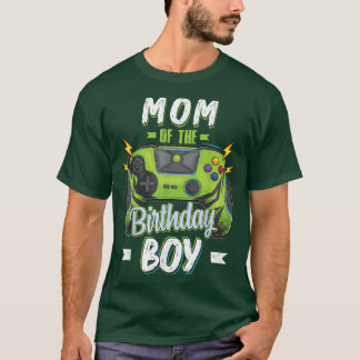 T-shirt Maman of the Birthday Boy Matching family Video Ga