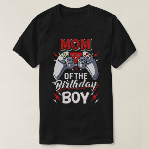 T-shirt Maman of the Birthday Boy Matching Video Game Birt