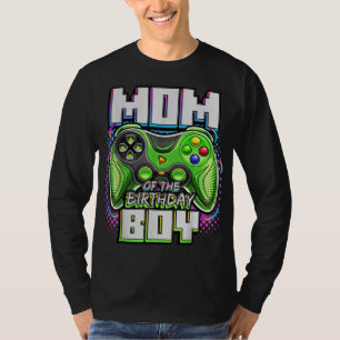 T-shirt Maman of the Birthday Boy Matching Video Game Birt