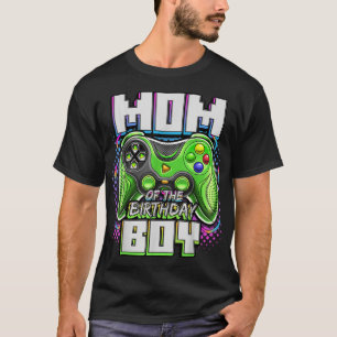 T-shirt Maman of the Birthday Boy Matching Video Game Birt
