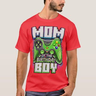 T-shirt Maman of the Birthday Boy Matching Video Game Birt