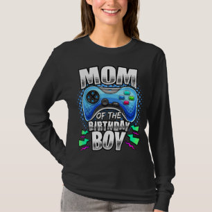 T-shirt Maman of the Birthday Boy Matching Video Gamer Bir