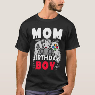 T-shirt Maman of the Birthday Boy Time to Level Up Video G
