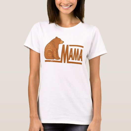 T-Shirt Maman Ours (Devant)
