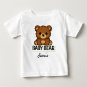 T-shirt Maman Ours et Bébé Ours