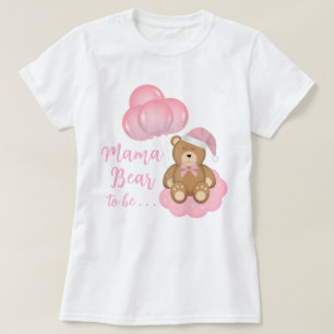 T-shirt Maman Ours Être Baby shower Mignonne Ours