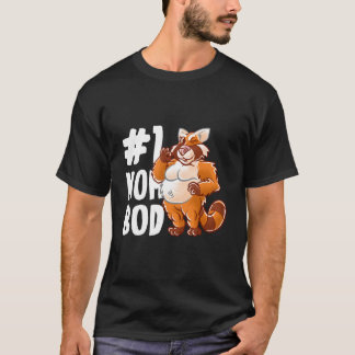 T-shirt Maman Ours Panda Rouge Meilleure Maman Corps Maman