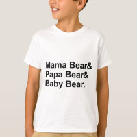 Maman Ours, Papa Ours, Bébé Ours | Boucle d'or