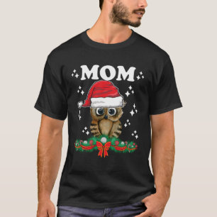 T-shirt Maman Owl Père Noël drôle Noël Noël Noël Noël Noël