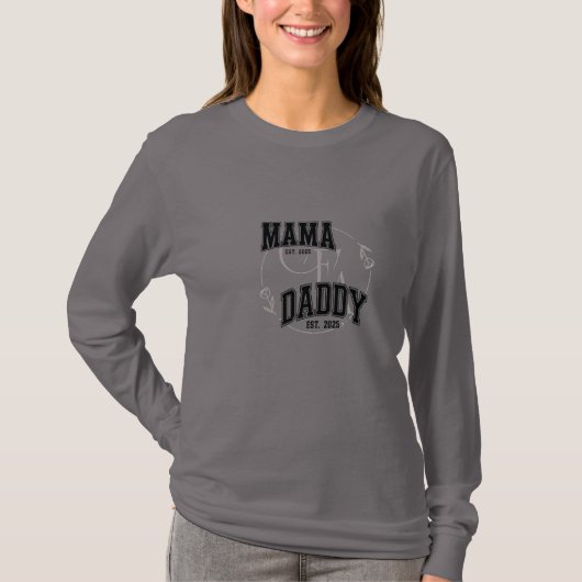 T-shirt Maman & Papa (Devant)