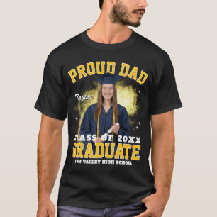 T-shirt Maman Papa Senior Personnalisé Photo Bootleg Rap D