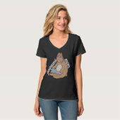 T-shirt maman Pawsome (Devant entier)