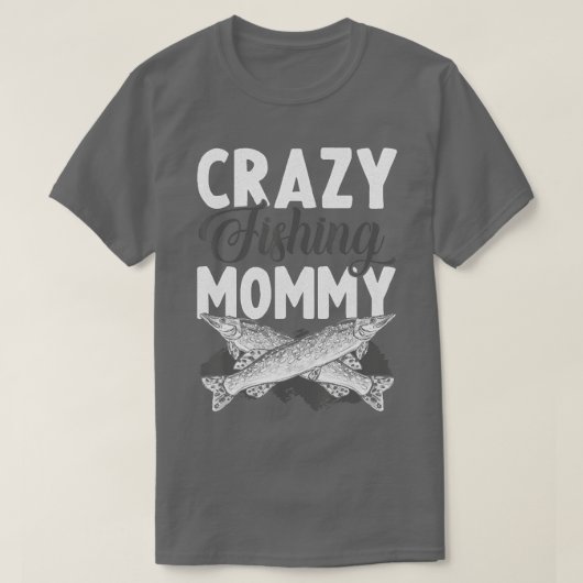 T-shirt Maman Pêche Buddy Funny Fly Pêche Costume maman (Design devant)