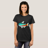 T-shirt Maman pêcheuse (Devant entier)