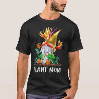 T-shirt Maman plante Oiseau Du Paradis Gnome Jardinage Mam