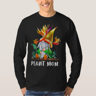 T-shirt Maman plante Oiseau Du Paradis Gnome Jardinage Mam