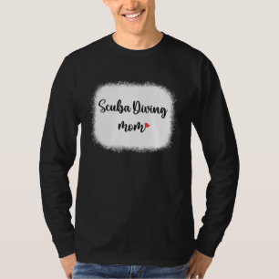 T-shirt Maman Plongée en Scaphandre Maman Plongeuse Nageus