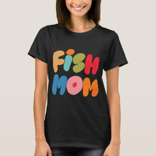 T-shirt Maman Poisson (Lilas)