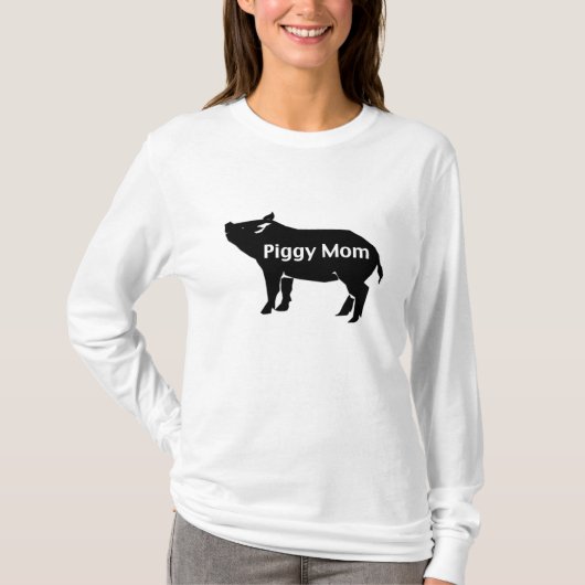 T-shirt Maman porcine (Devant)