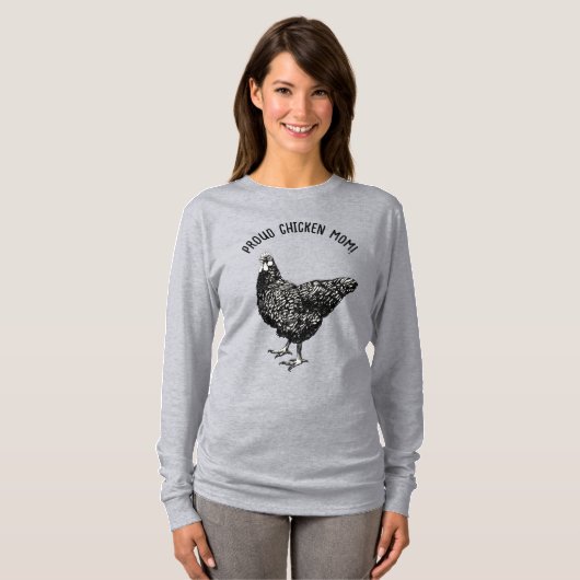 T-shirt Maman poule ! (Devant entier)