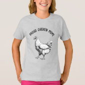 T-shirt Maman poule ! (Devant)