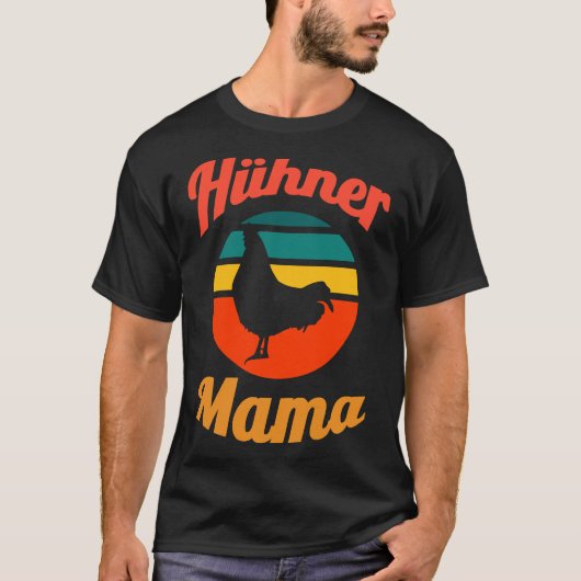 T-shirt Maman poules (Devant)