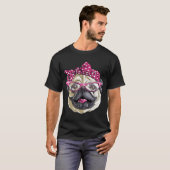 T-shirt Maman Pug (Devant entier)