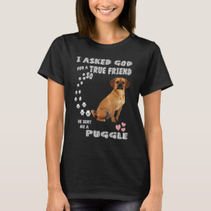 T-shirt Maman Pug Beagle Bébé Puggle Papa Costume Joli Pug