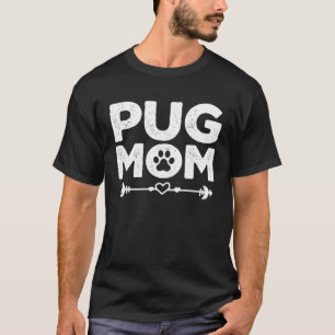 T-shirt Maman Pug Propriétaire Pug Mère Pug Fête des Mères