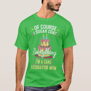T-shirt Maman Qui Aime Jésus Et Cuire Du Gâteau Baker Mama