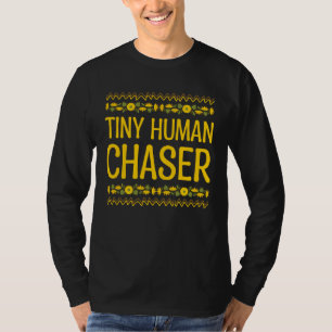T-shirt Maman qui poursuit un petit humain Humour materne