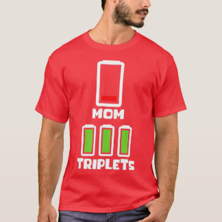 T-shirt Maman riplets Fête des mères Batterie basse Maman 