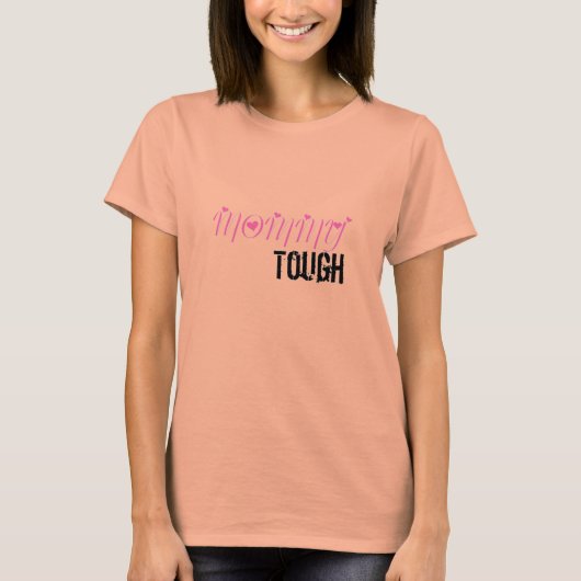 T-shirt maman robuste 3 chemises design (Devant)