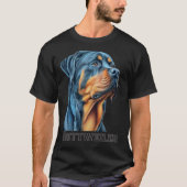 T-shirt Maman Rottweiler (Devant)