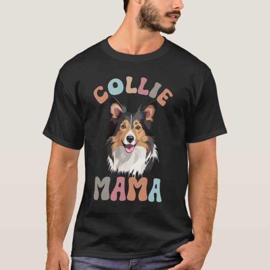 T-shirt Maman Rough Collie Mère Rough Collie (Devant)